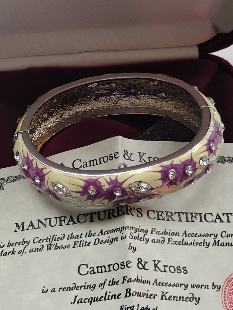 Enamel Bangle Camrose & Kross